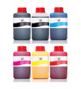QC Canon imagePROGRAF iPF8400SE Yazıcı Uyumlu Kartuş Mürekkebi   Pro Serisi 500ml  Mürekkep Seti