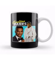 Carlton Banks Montage Fresh Prince Of Bel Air Kupa Bardak Porselen