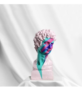 David 'Cherry' Dekoratif Heykel, Pop Art Roma Yunan Heykelleri