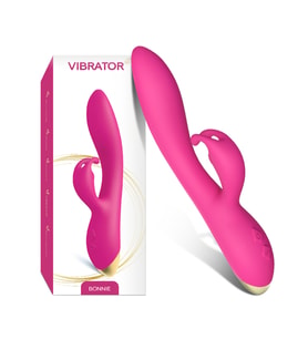 PRIME TOYS Bonnie Klitoris ve G Spot Uyarıcı Rabbit Vibratör - Pembe