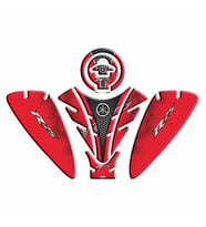 Yamaha R25 2019-2024 Kırmızı-Siyah Tank Pad Set