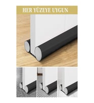 Kapı Altı Isı Yalıtım Süngeri Çift Yönlü Rüzgar Ses Böcek Önleyici