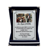 Fotoğraf Baskılı Plaket, İsme Özel Plaket, Öğretmen Plaketi, Öğretmenler Günü Plaketi