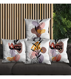 eJOYA Modern Tasarımlı 4'lü Yastık İçi Ve Kırlent Kılıfı 45cm 113709
