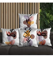eJOYA Modern Tasarımlı 4'lü Yastık İçi Ve Kırlent Kılıfı 45cm 113709