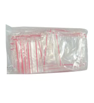 Kilitli Naylon Torba Poşet 5X5 Cm Şeffaf 100 Adet 1 Paket