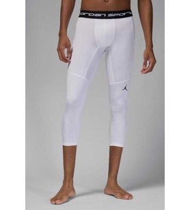 Nike Jordan Dri-FIT Sport 3QT Tight Erkek Beyaz Spor Tayt