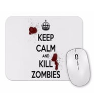 Kill Zombies Twd Mouse Pad