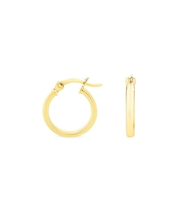 Altın 1.5 cm Mini Halka Küpe