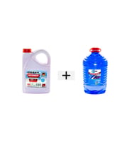 CEM CAR CARE Kışlık Set ( Cam Suyu 5 Lt Antifrizli -20 Derece+Kırmızı Antifriz 3 Lt -42 De (ATLANTİK-SOHO ANTRASİT)