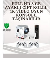 Taşınabilir Çok Fonksiyonlu Projeksiyon – Oyun, Sunum, Netflix Ve Eğitim İçin