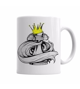 The King Kupa Bardak Porselen