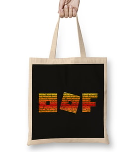 Roblox Logo Game Oof Single Line Vintage Retro Sunset Gamer Bez Çanta Uzun Saplı