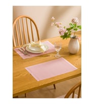 Pembe Amerikan Servis 45x30 cm 2'li