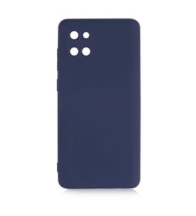 Samsung Galaxy A81 (Note 10 Lite) Kılıf Orj Lansman Serisi Pürüzsüz Esnek Kadife İç Kısım (Lacivert)