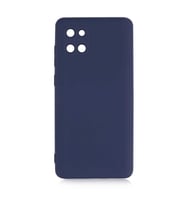 Samsung Galaxy A81 (Note 10 Lite) Kılıf Orj Lansman Serisi Pürüzsüz Esnek Kadife İç Kısım (Lacivert)