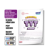 2026 ÖSYM YKS-TYT MEB ONLİNE Türkiye Geneli 9. Deneme  Büyük Boy Renkli BASKI ÜCRETİ