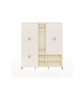 Hyperion Dolap 15 Raflı 5 Kapaklı Tek Askılı 220x44x243 Aytaşı-Aytaşı/Aytaşı