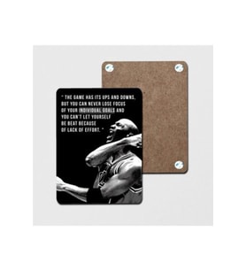 Michael Jordan Poster Mdf Tablo