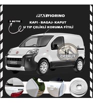 Fiat Fiorino Oto Araç Kapı Koruma Fitili 5metre Parlak Beyaz Renk
