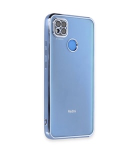 Xiaomi Redmi 9c Kılıf Razer Lensli Silikon - Açık Mavi