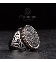 Fetih Model Gümüş Erkek Yüzük