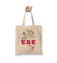 Ebe Hemşire Beyaz Bez Çanta Uzun Saplı Alışveriş Çantası Plaj Çantası