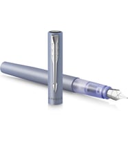 Parker Vector Xl Mat Dolma Kalem, Gümüş-Mavi, M, Mavi