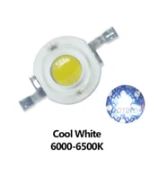1 Watt 350mA Beyaz Işık Power Led PCB 10 Adet