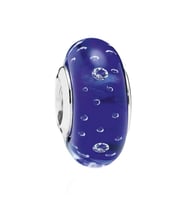 Nur Silver Murano Taşlı Gümüş Charm NUR-BL01795