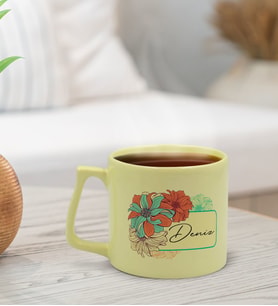 BK Gift Kişiye Özel İsimli Pastel Sarı Middle Kupa Bardak, Arkadaşa Hediye, Ev Hediyesi, Doğum Günü Hediyesi, Ofis Hediyesi-21