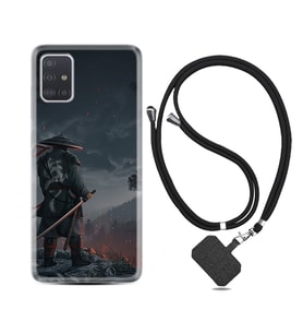 Samsung a71 A72 A73 A7 A9 2018 C7 C9 Kılıf Boyun Askılı Silikon Warrior 1653