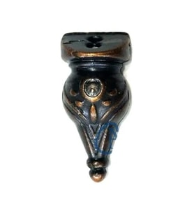 Minare Sandık Ayağı, Kutu Ayak 3 Cm - Eskitme, 100 Adet