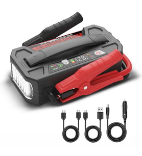 Lokithor J403HD 12V 10.000Amp Li-Polimer Akıllı Akü Takviye + Powerbank + Led Lamba