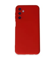 Samsung Galaxy M14 5g Kılıf Nano İçi Kadife Silikon - Kırmızı
