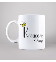 Kraliçem Tasarımlı Kupa Kişiye Özel