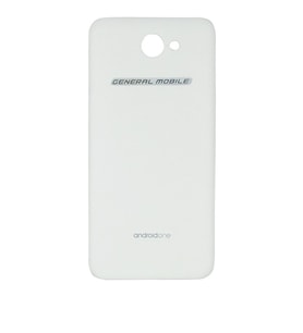 General Mobile Discovery Gm6 Arka Kapak Beyaz - Siyah