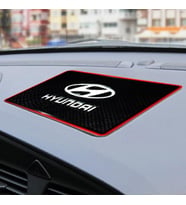 hyundai torpido üstü logolu araca özel marka iç aksesuar - telefon anahtarlık gözlük eşya kaydırmaz