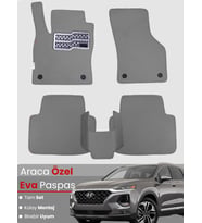 HYUNDAİ SANTAFE (2018-2023) Uyumlu EVA Paspas Tam Set–Araca Özel,Kolay Montaj,Su Geçirmez