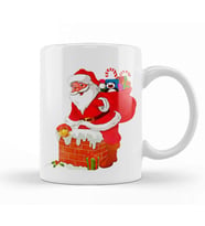 Yılbaşı Yeni Yıl Konseptli Noel Baba 01 Kupa Bardak Porselen