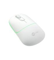 LECOO WS210 Kablosuz + Bluetooth Sessiz Şarjlı 1600dpi Optic Beyaz Mouse