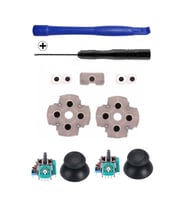 PS5 Versiyon 1 Analog Motor Topuz İç Lastik Tornavida Ayırıcı Tamir Seti Playstation 5 Kol Tamiri (Mavi)