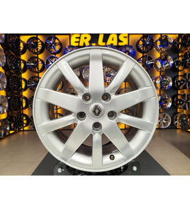 4 Adet RENAULT ORIJINAL 6*16 5*114.3 ET47 66.1 SILVER JANT REVİZE EDİLMİŞ (Takım)