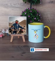Metalurji ve Malzeme Mühendisi Fotoğraflı Dekoratif Taş, Kupa Bardak Beyaz Hediye (Model 7)