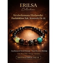 Sertifikalı Bereket Nazar Koruma Bilekliği Enerji Denge Bilekliği - Yeşim Jasper Kuvars Amazonit (Çok Renkli)