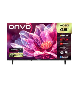 Onvo 43VQ80F2FA 43'' 109 Ekran Uydu Alıcılı Full HD WhaleOS QLED TV