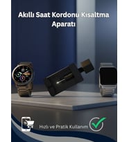 Metal Baklalı Saatler İçin Kordon Boyu Ayarlama ve Kısaltma Daraltma Aparatı Aleti
