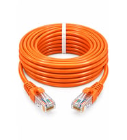 FURY CAT6 TURUNCU Ethernet Kablosu 2 Metre RJ45 LAN İnternet Modem Router Bilgisayar Kablosu