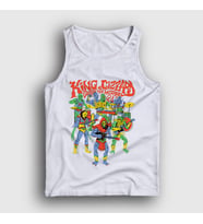 Presmono Unisex Beyaz Band King Gizzard And The Lizard Wizard Atlet 489082tt (Beyaz)