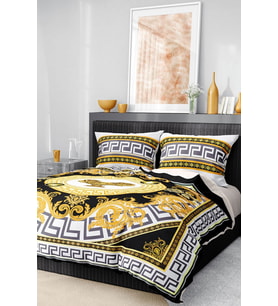 %100 Pamuk Saten Nevresim Takımı Lastikli Çarşaf Deluxe Çift Kişilik 3d Yellow